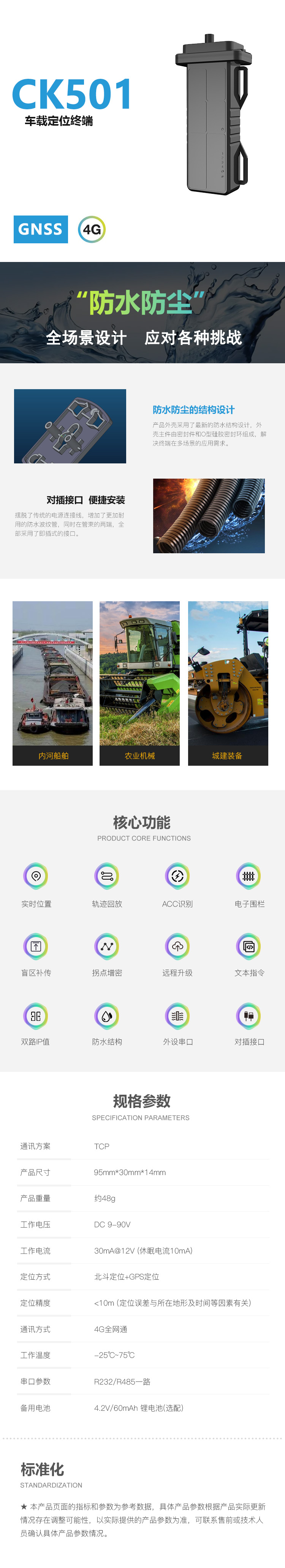 CK501 充電實時 產品詳情